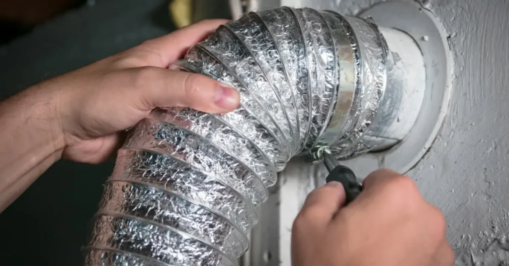 clean dryer vent